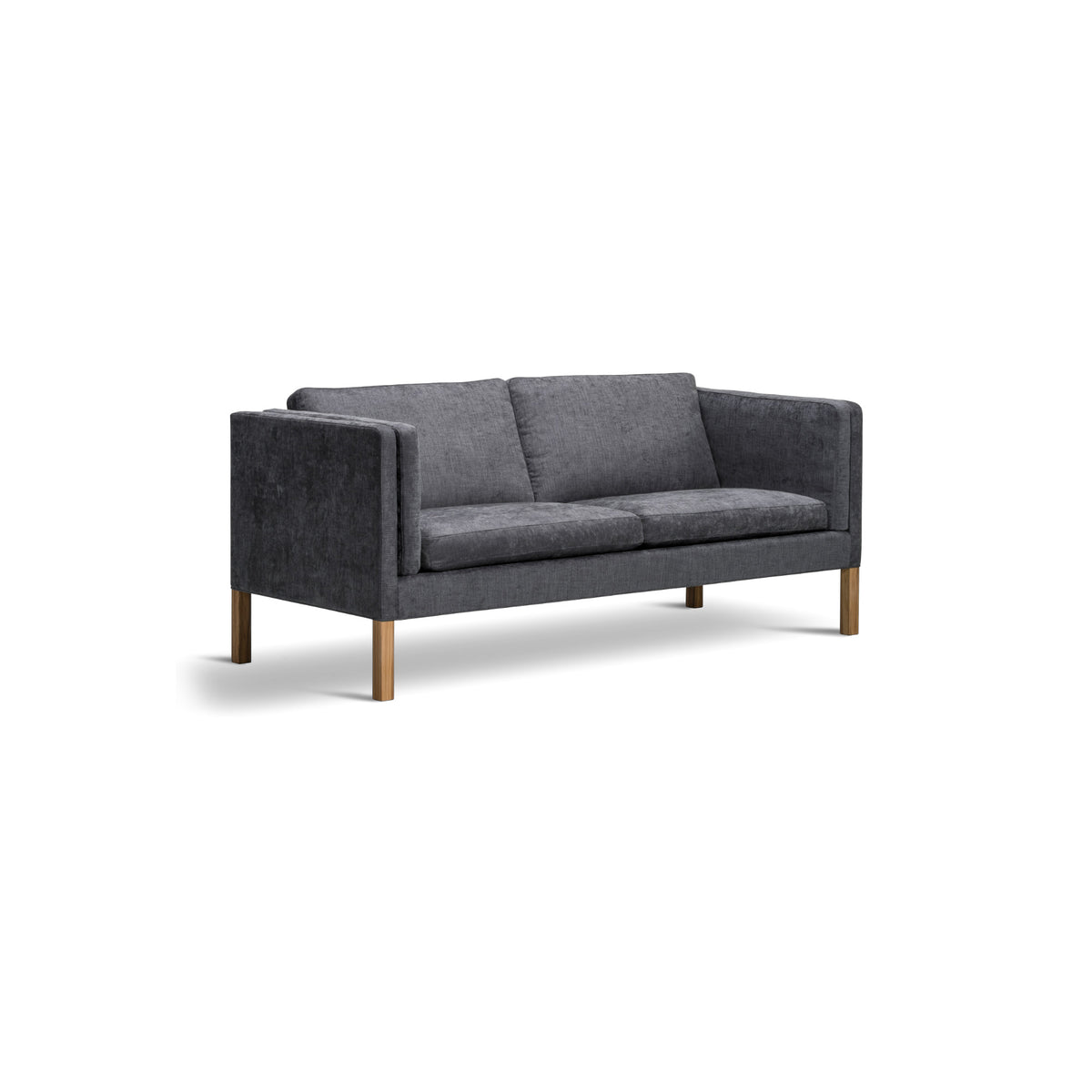Mogensen Sofa – 180x78 / Wood (Oak Oil) / Fabric 2 (Maple 192)-1