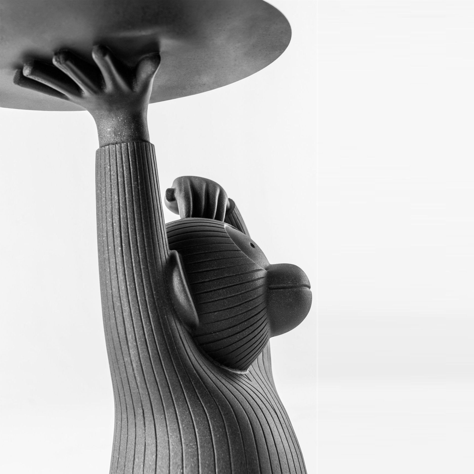 Monkey Side Table - Black