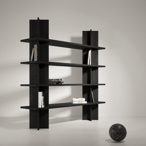 Monument Bookcase - Black Ash