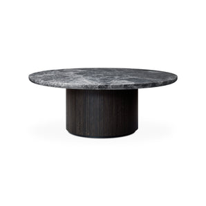 Moon 10014367 Coffee Table - Brown/Black/Grey Emperador Marble