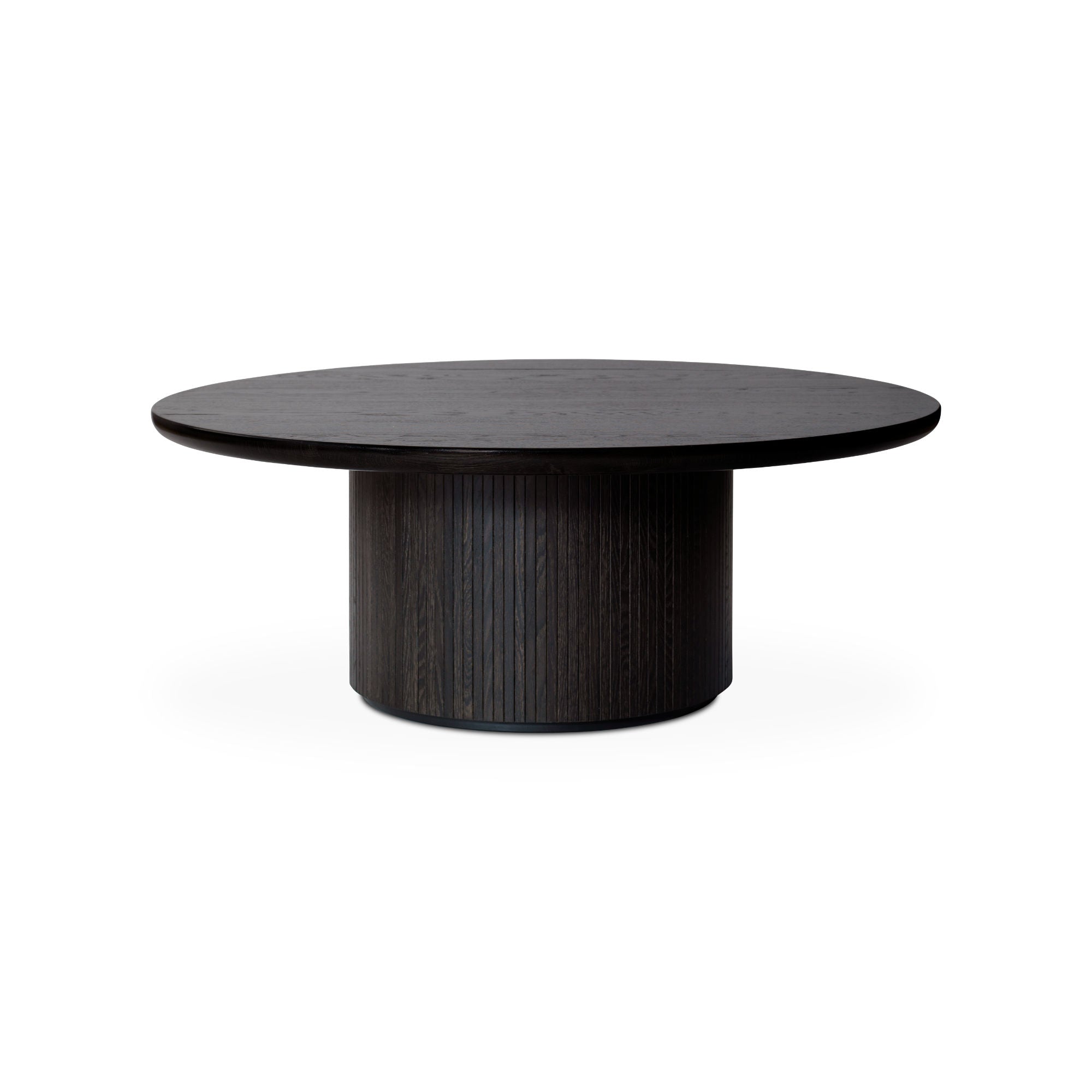 Moon 10014369 Coffee Table - Brown/Black Veneer Oak Lacquered-1