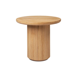 Moon 10052572 Round Side Table - Solid Oak Oiled