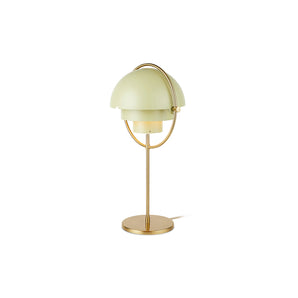 Multi-Lite 10110906 Table Lamp - Brass/Dessert Sage