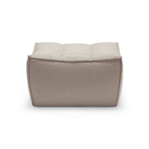 N701 20227 Pouf - Fabric (Beige)