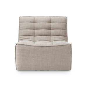 N701 20229 Armchair - Fabric (Beige)