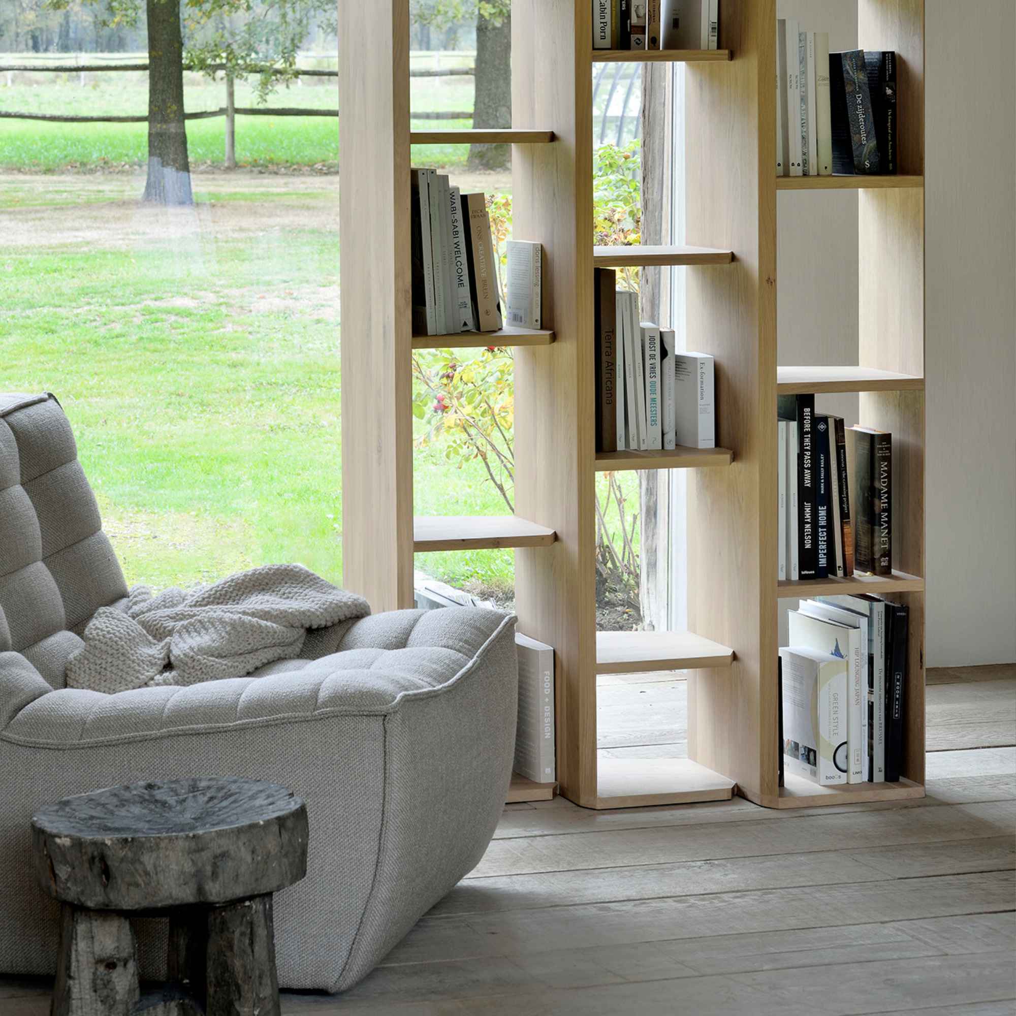 N701 20229 Armchair - Fabric (Beige)-4