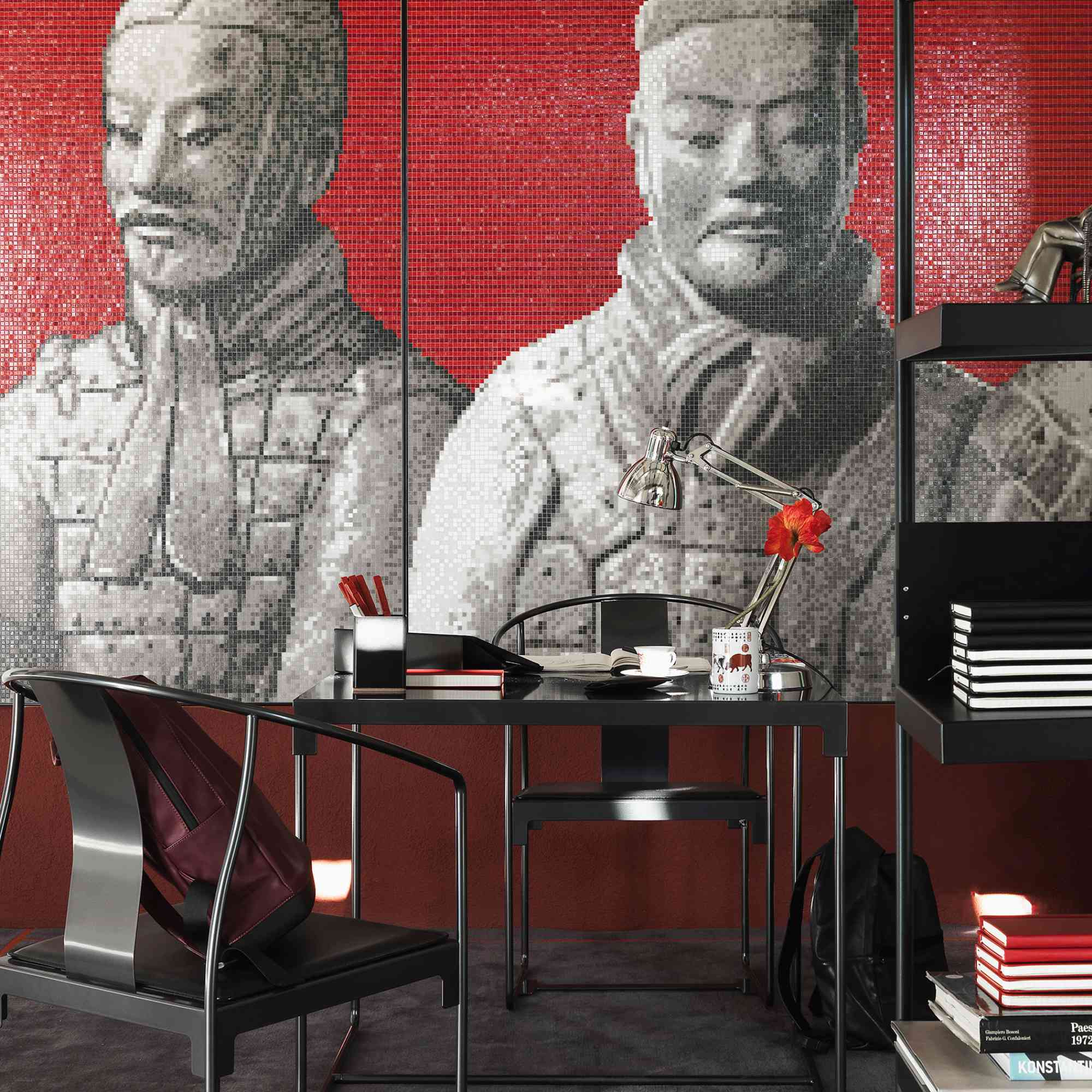 Naska Small Table Lamp - Chrome-2