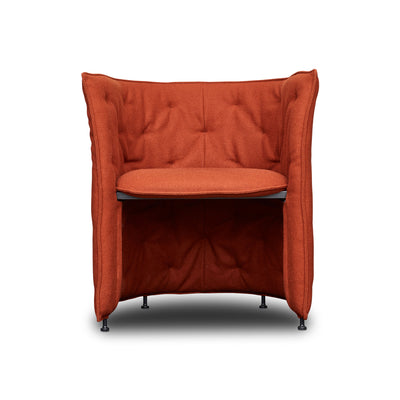 Niche Club Armchair - Fabric F (Tonus Red 474)