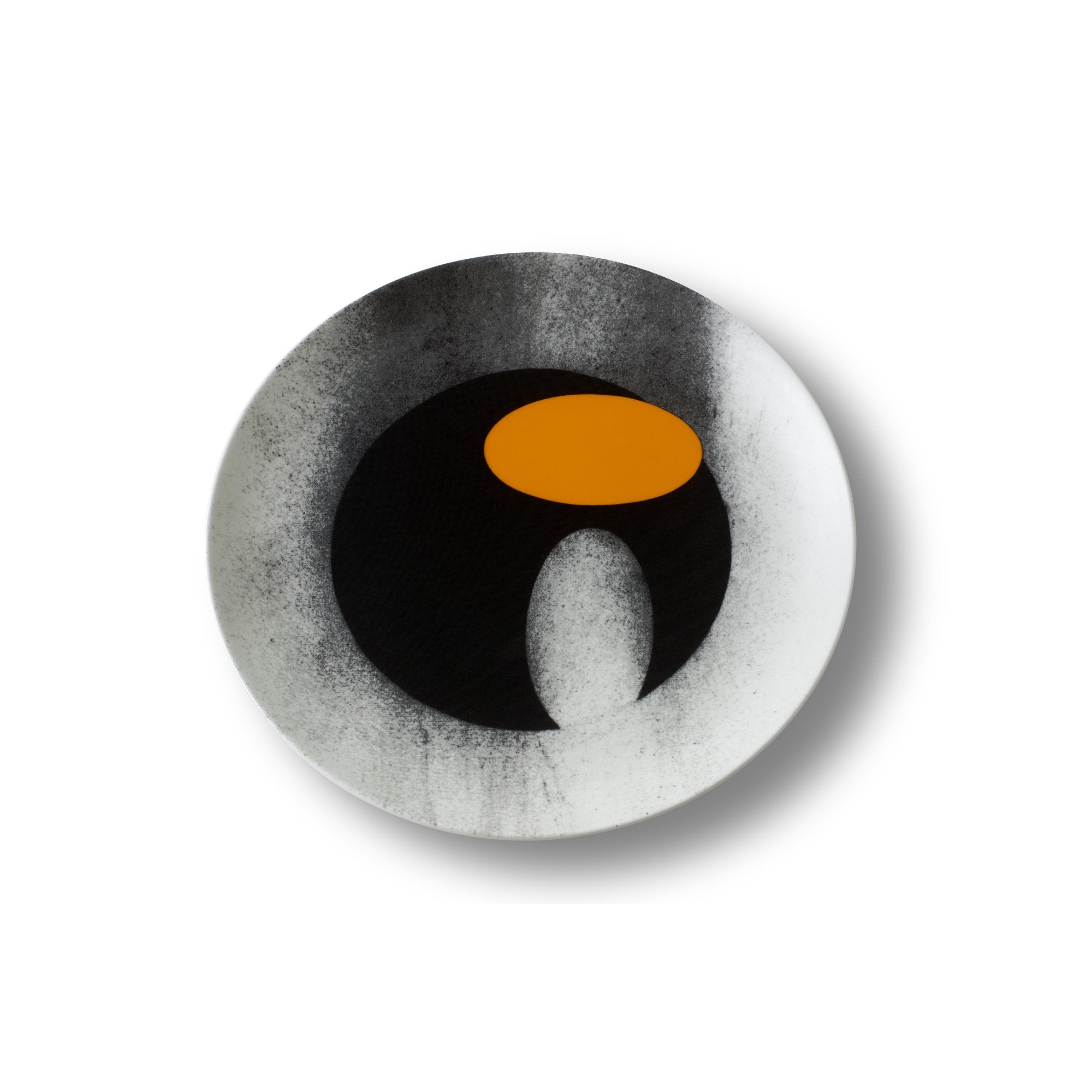 Nigel Hall Equation II Plate - Black/Orange