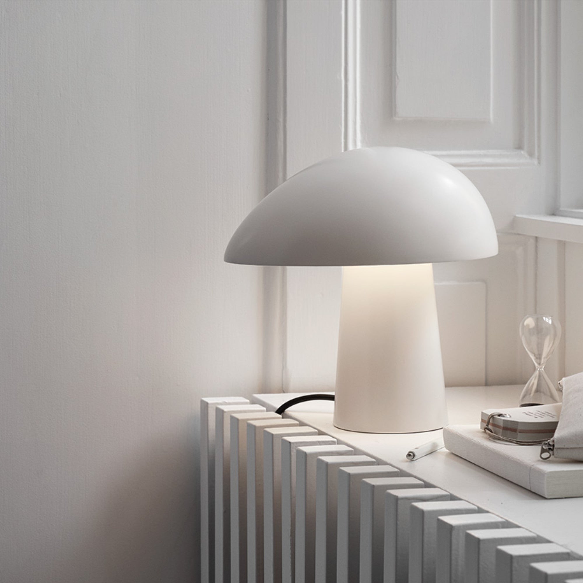 Night Owl Table Lamp - Smokey White