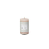 No1 Rustic Pillar Unscented Candle - Soft Linen - Small (10 cm)