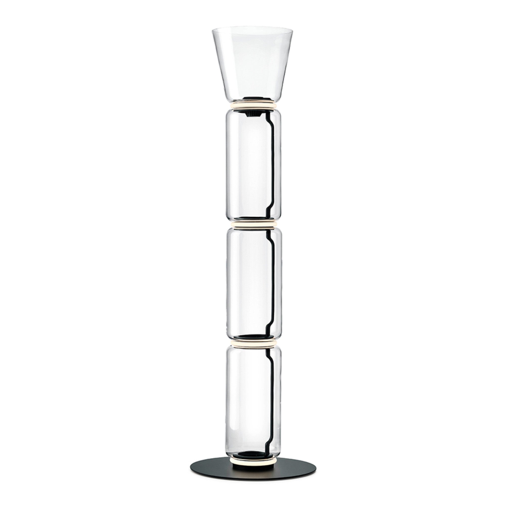 Noctambule Floor Lamp - 3 High Cylinders Cone