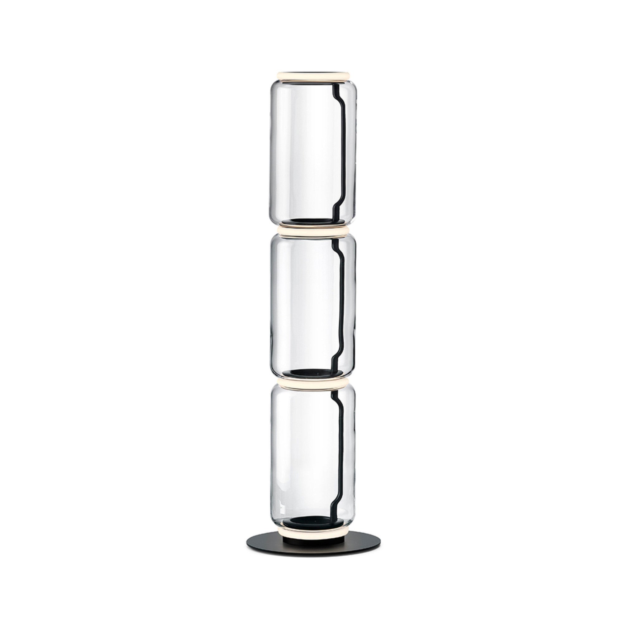 Noctambule Floor Lamp - 3 Low Cylinders