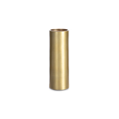 Noella Small Vase - Matt Brass