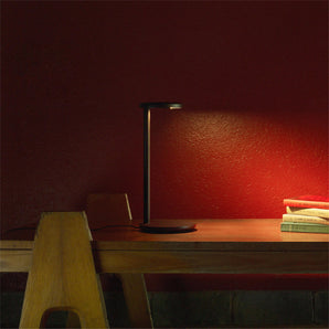 Oblique Table Lamp - Brown