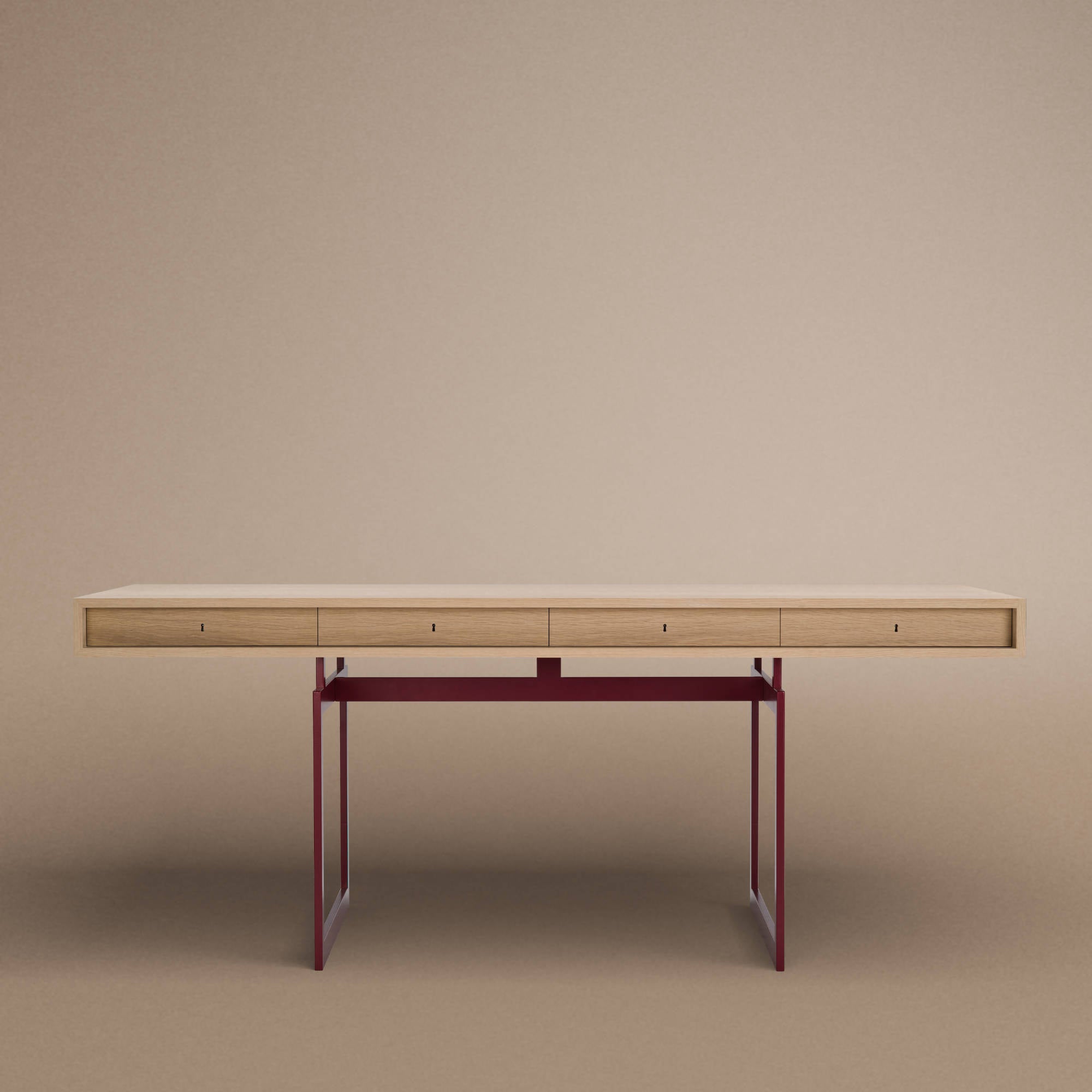 Office Desk - Red/White Oak