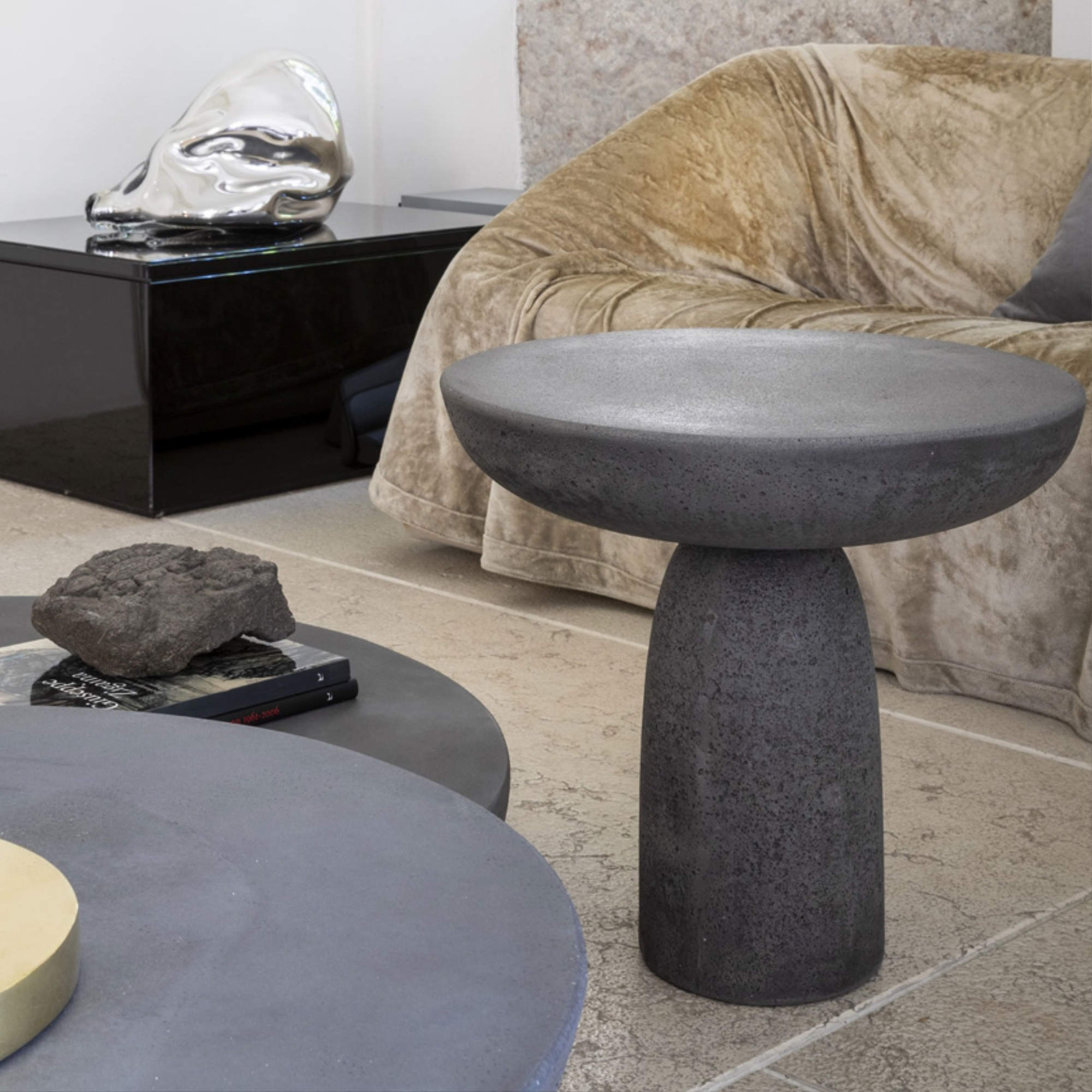 Olo 30 Side Table - Anthracite-11