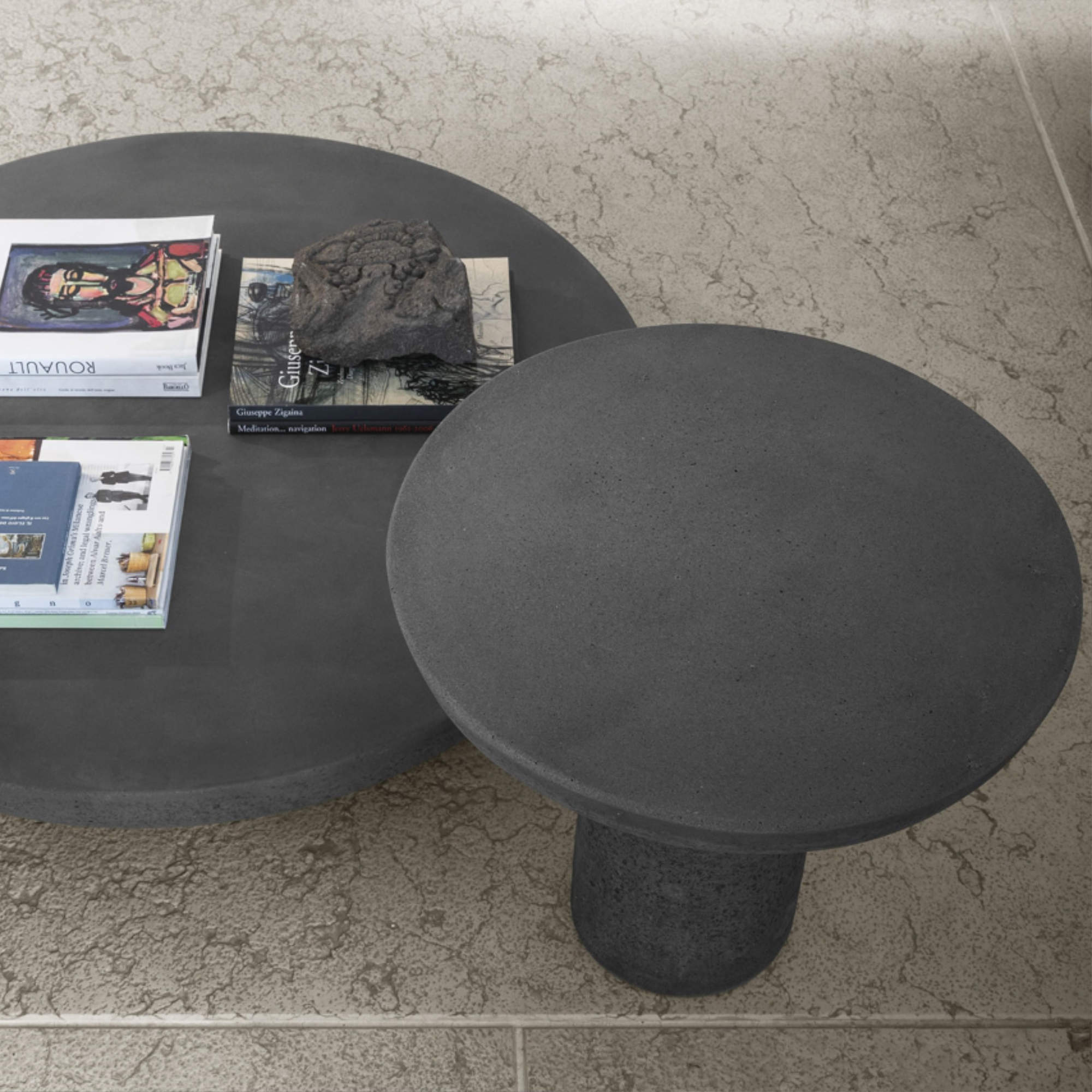 Olo 70 Coffee Table - Anthracite-5