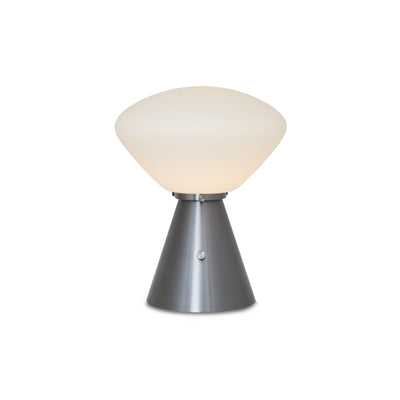 Ottilia Table Lamp - Steel/Opal Glass