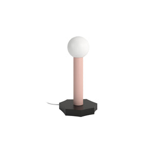 Outlines D01 Table Lamp - Black/White/Pink