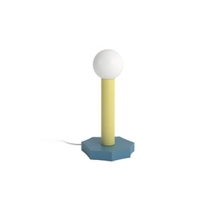Outlines D01 Table Lamp - White/Blue/Light Yellow