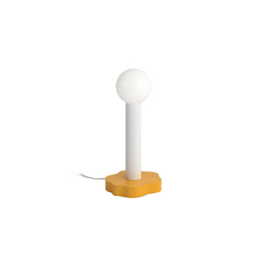 Outlines D02 Table Lamp - White/Orange Yellow
