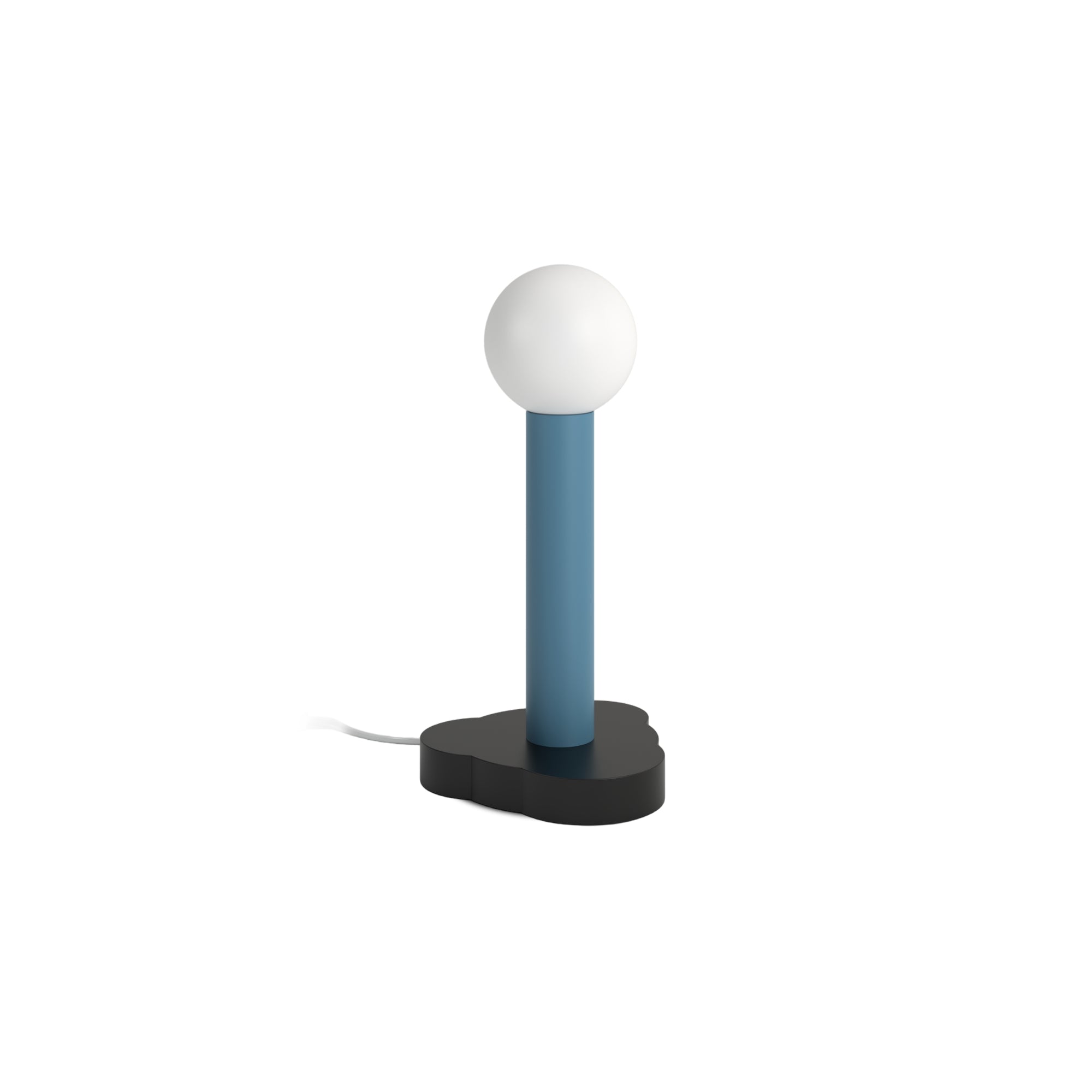 Outlines D03 Table Lamp - Black/White/Blue-1