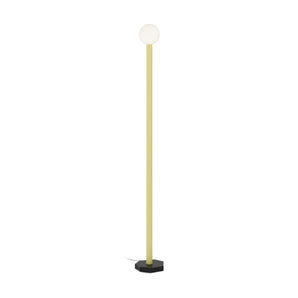 Outlines F01 Floor Lamp - Black/White/Light Yellow