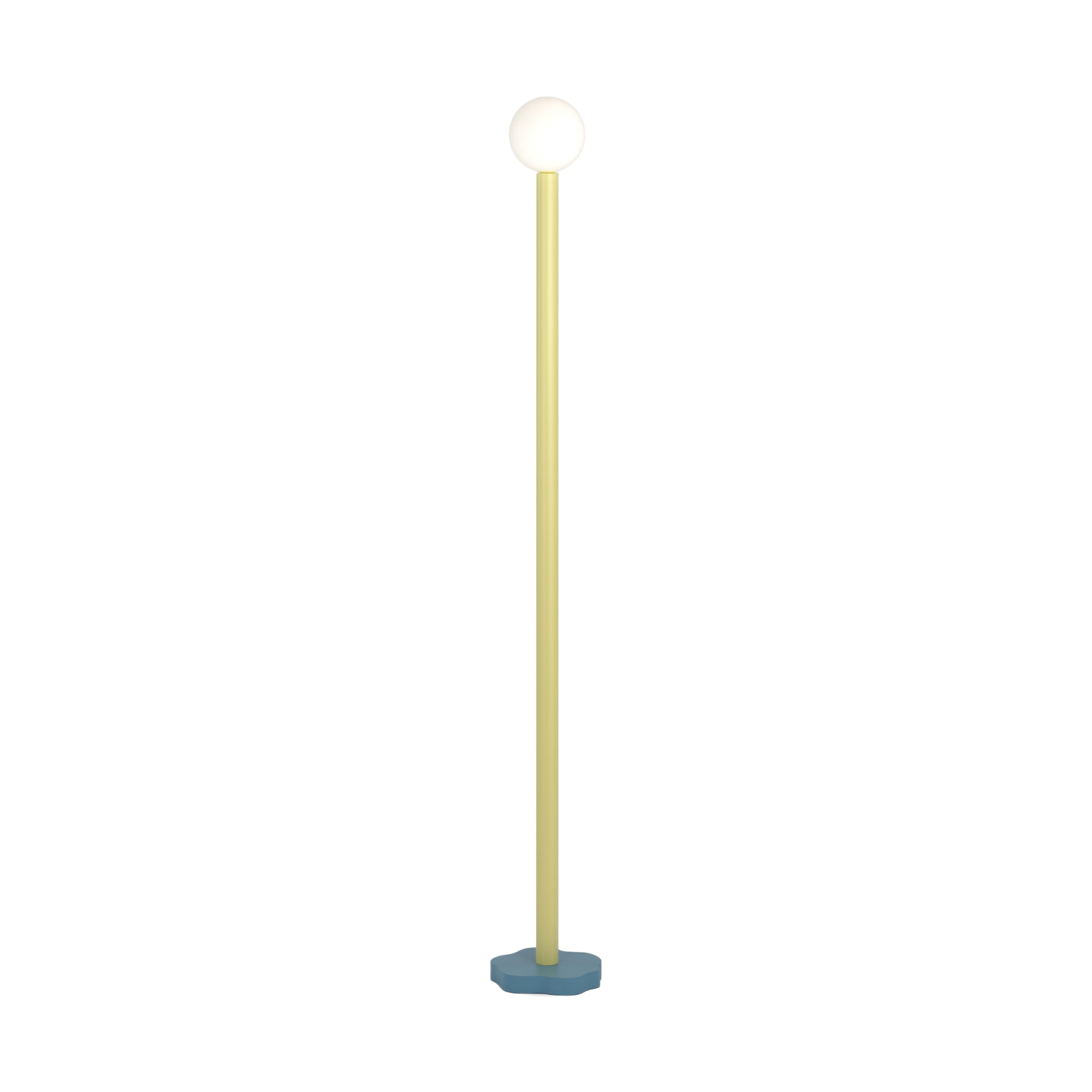 Outlines F02 Floor Lamp - White/Blue/Light Yellow-1