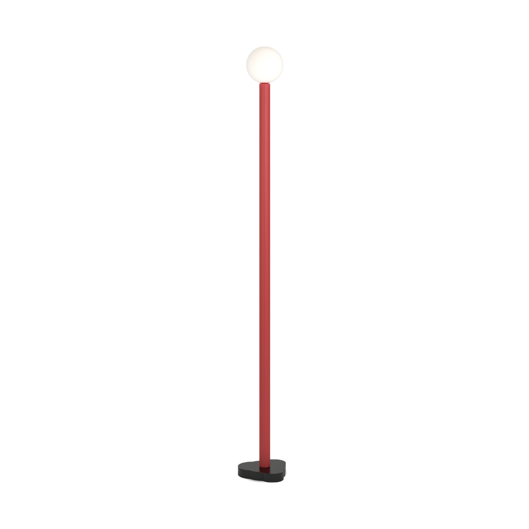 Outlines F03 Floor Lamp - Black/White/Red-1