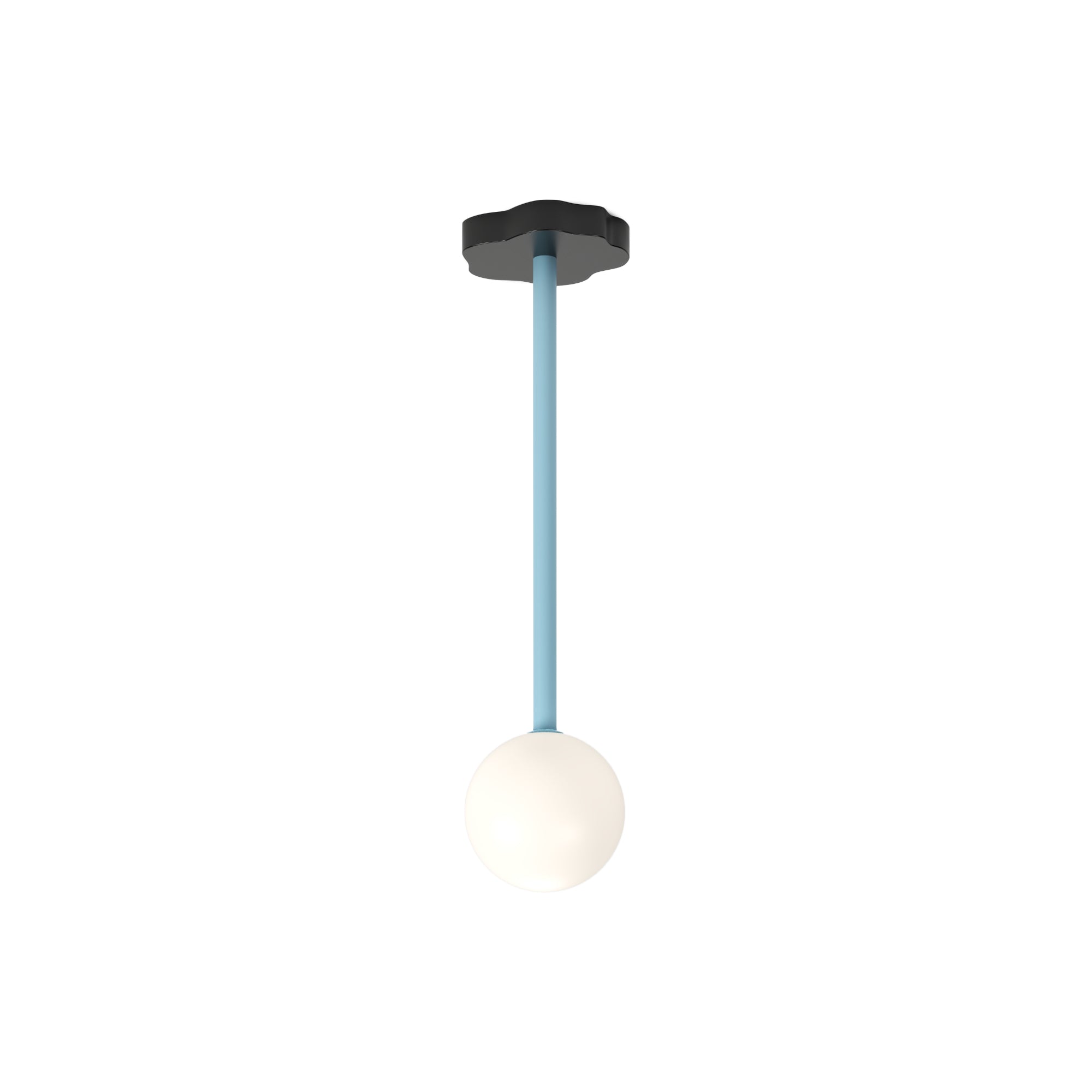 Outlines P02 Pendant Lamp - Black/White/Light Blue-1