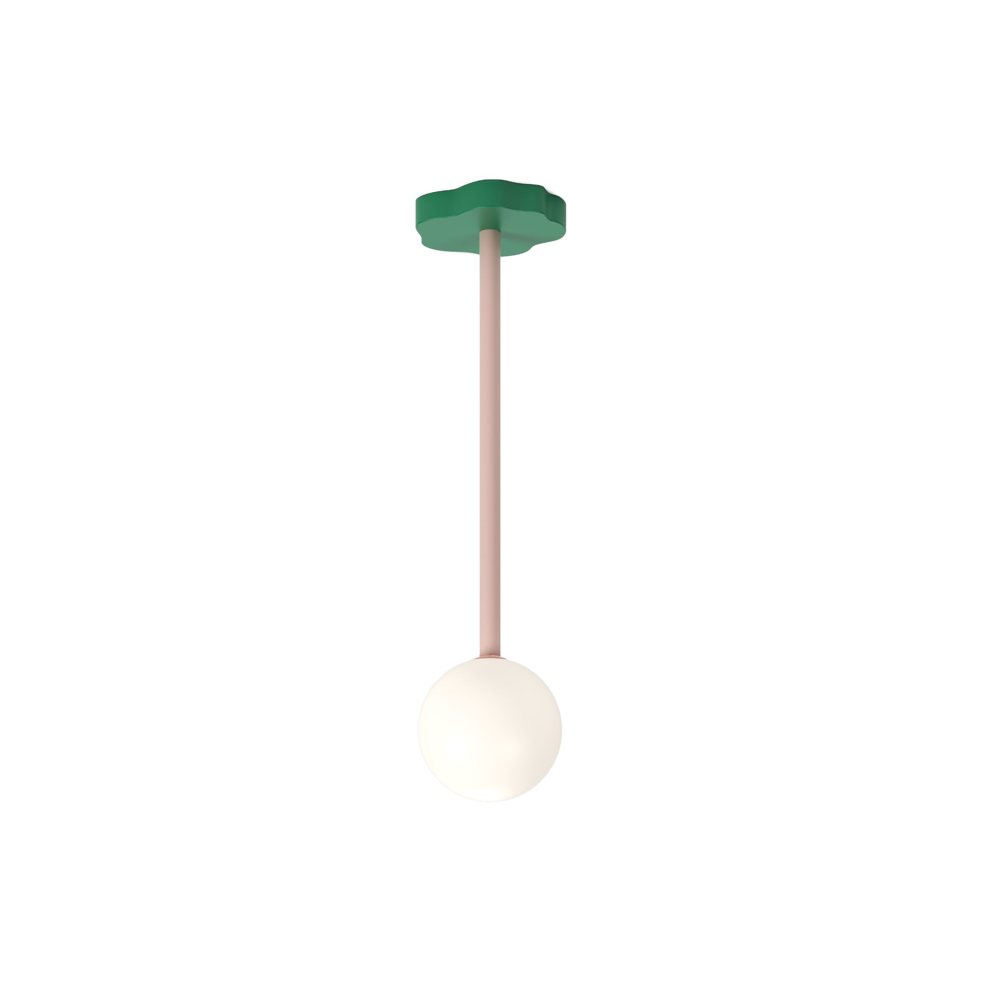 Outlines P02 Pendant Lamp - White/Intense Green/Pink-1