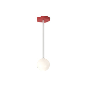 Outlines P02 Pendant Lamp - White/Red