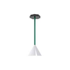 مصباح معلق P04 - أسود/أبيض/أخضر كثيف