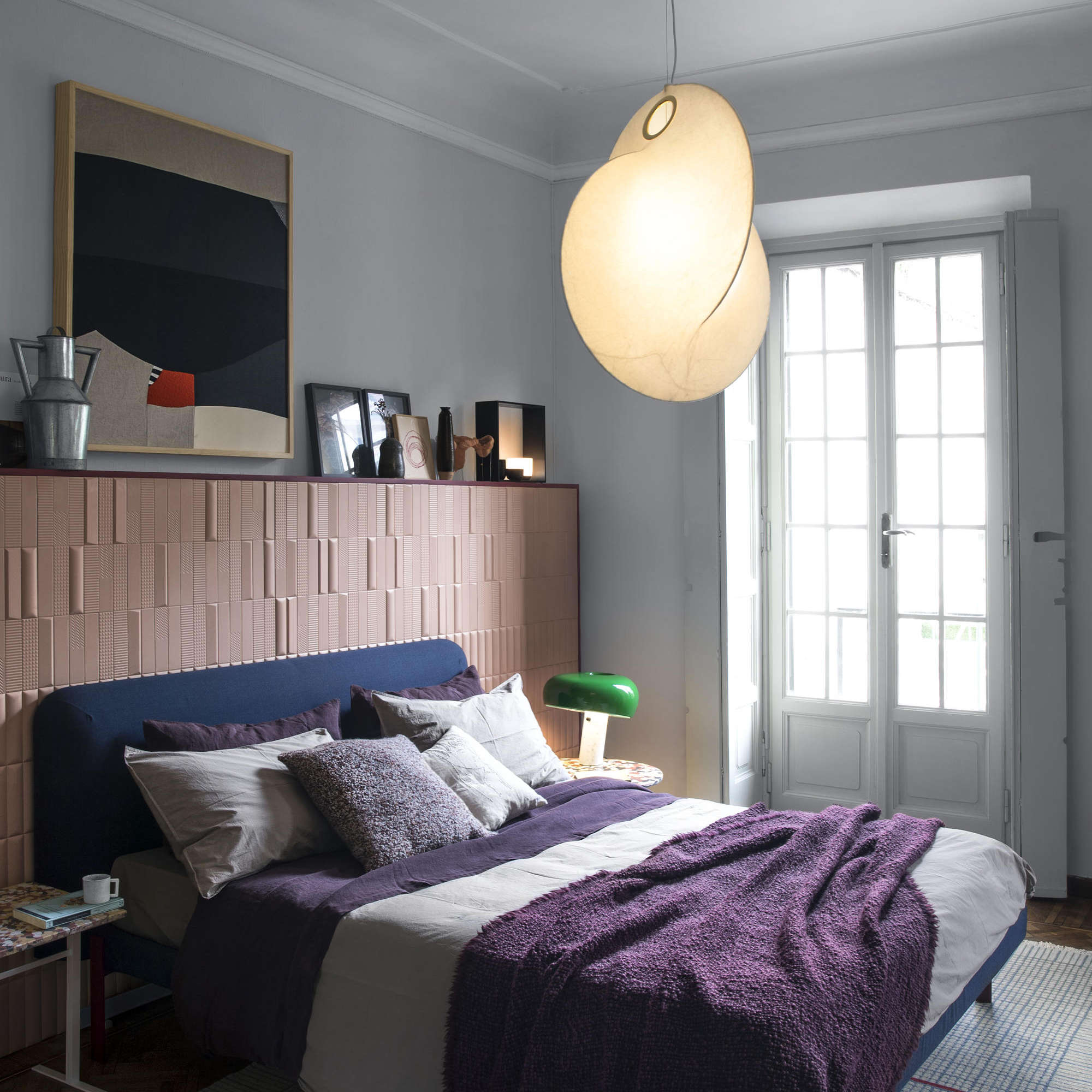 Overlap 2 Pendant Lamp - White-5