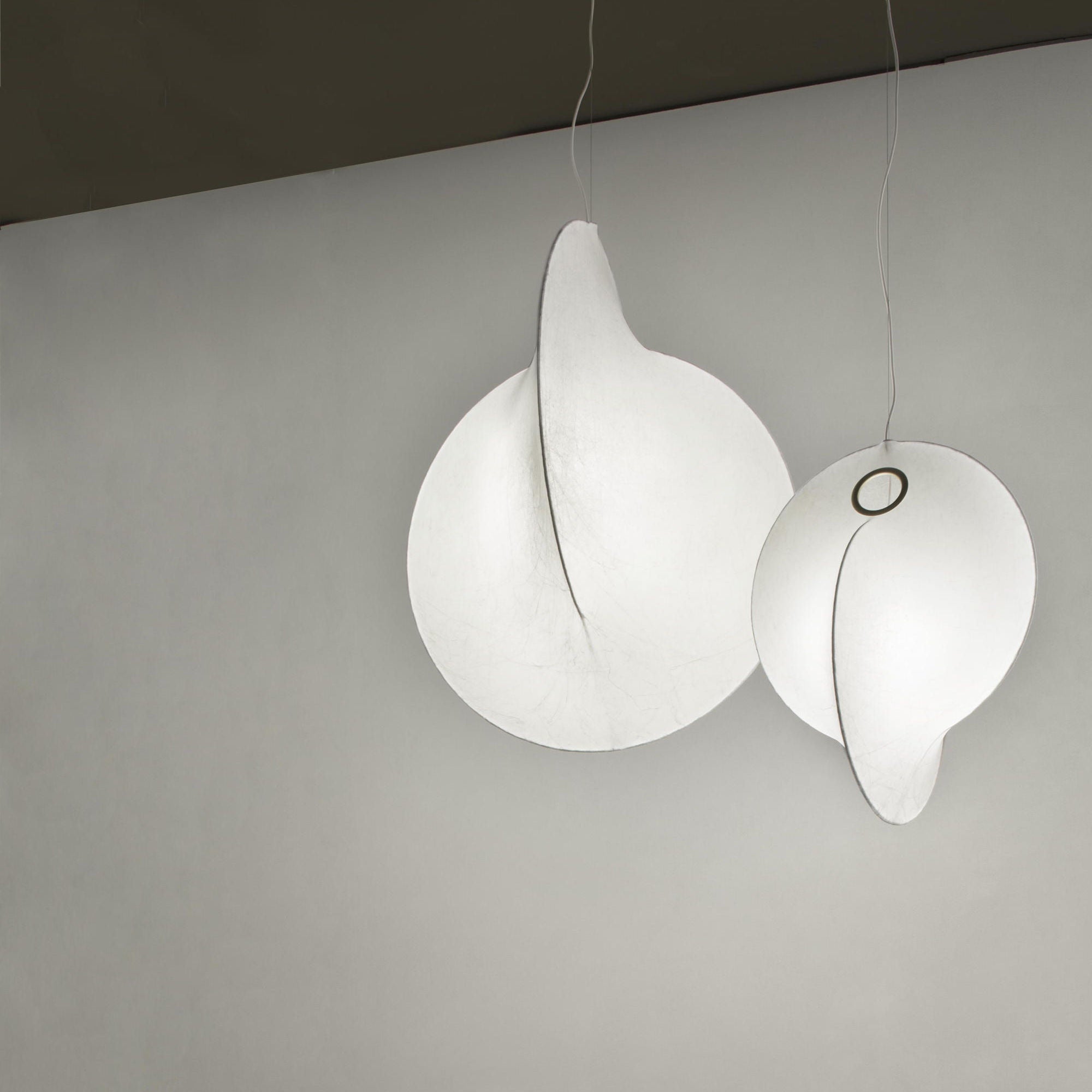 Overlap 1 Pendant Lamp - White-5