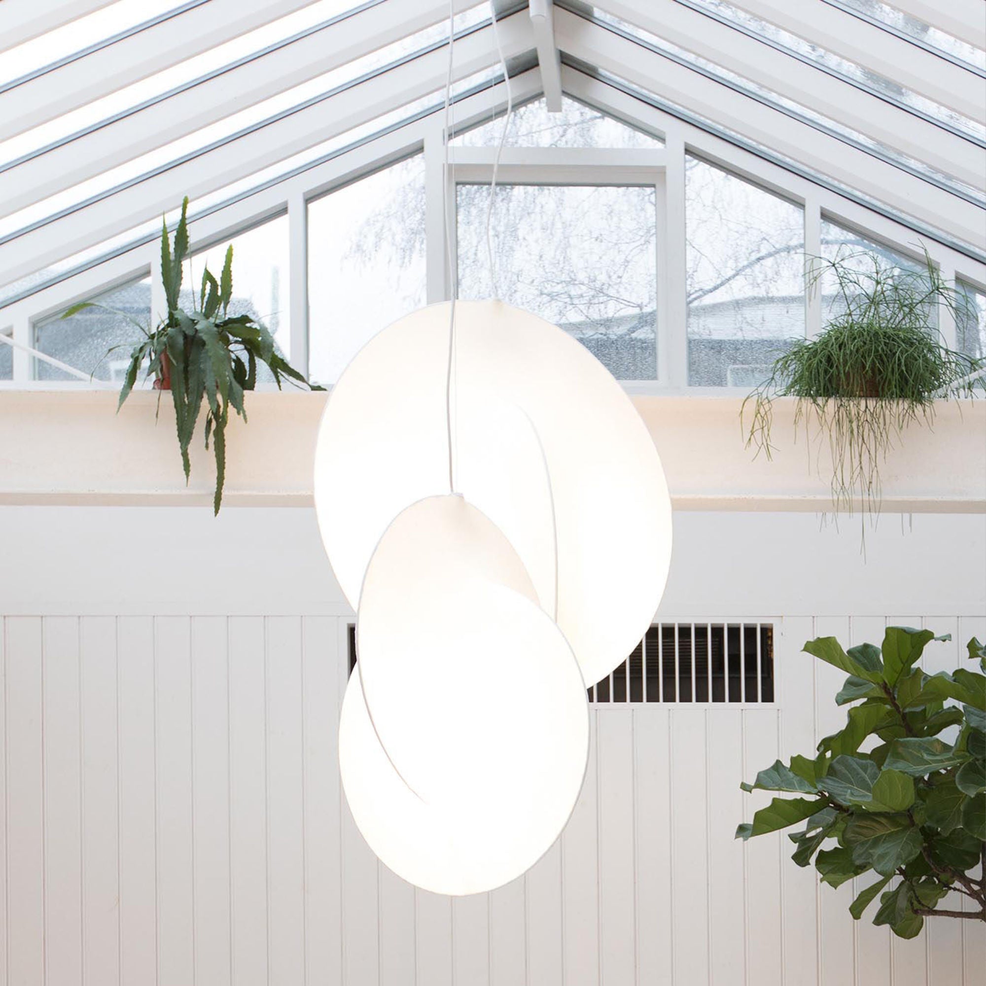 Overlap 2 Pendant Lamp - White-3