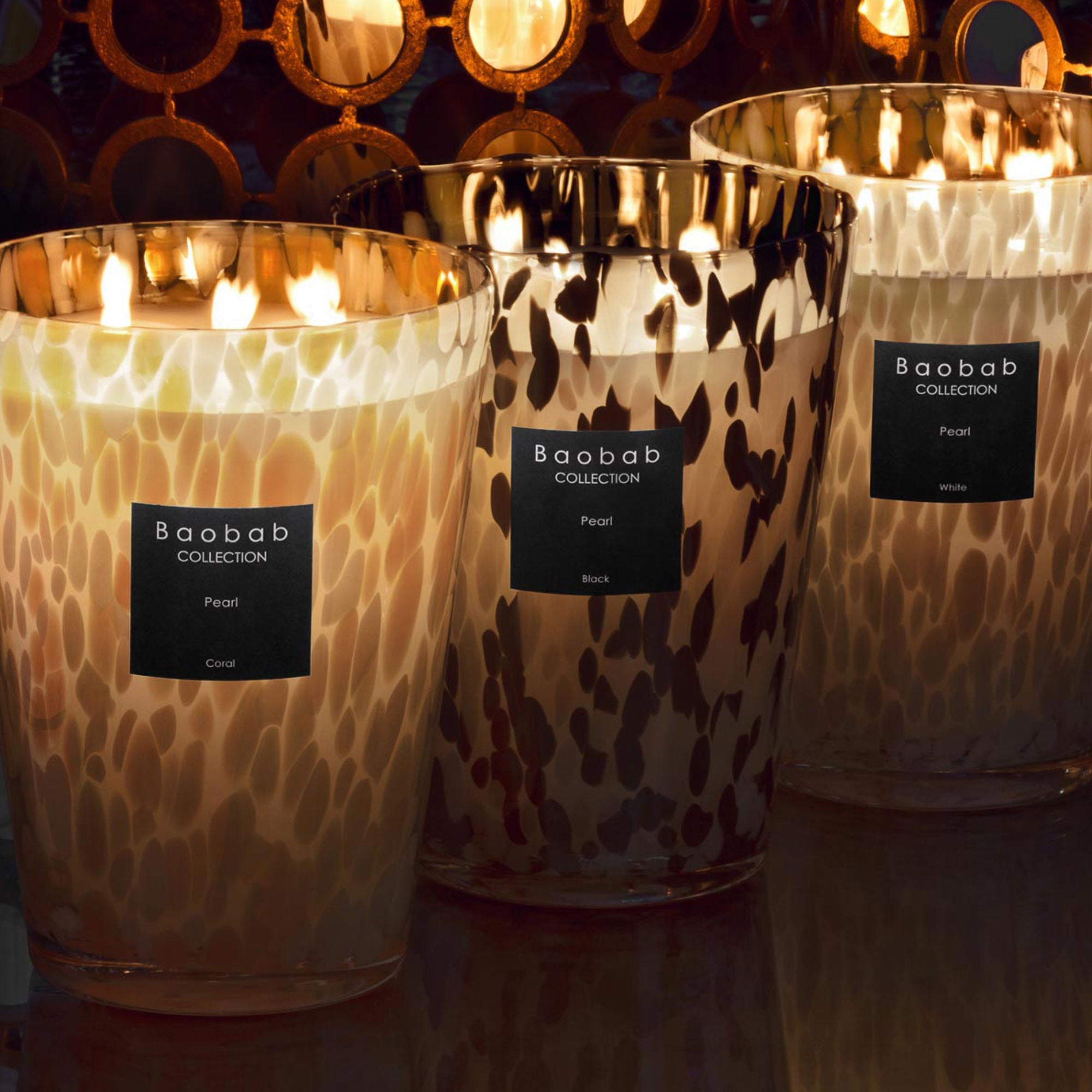 Baobab Collection Black Pearls Candle