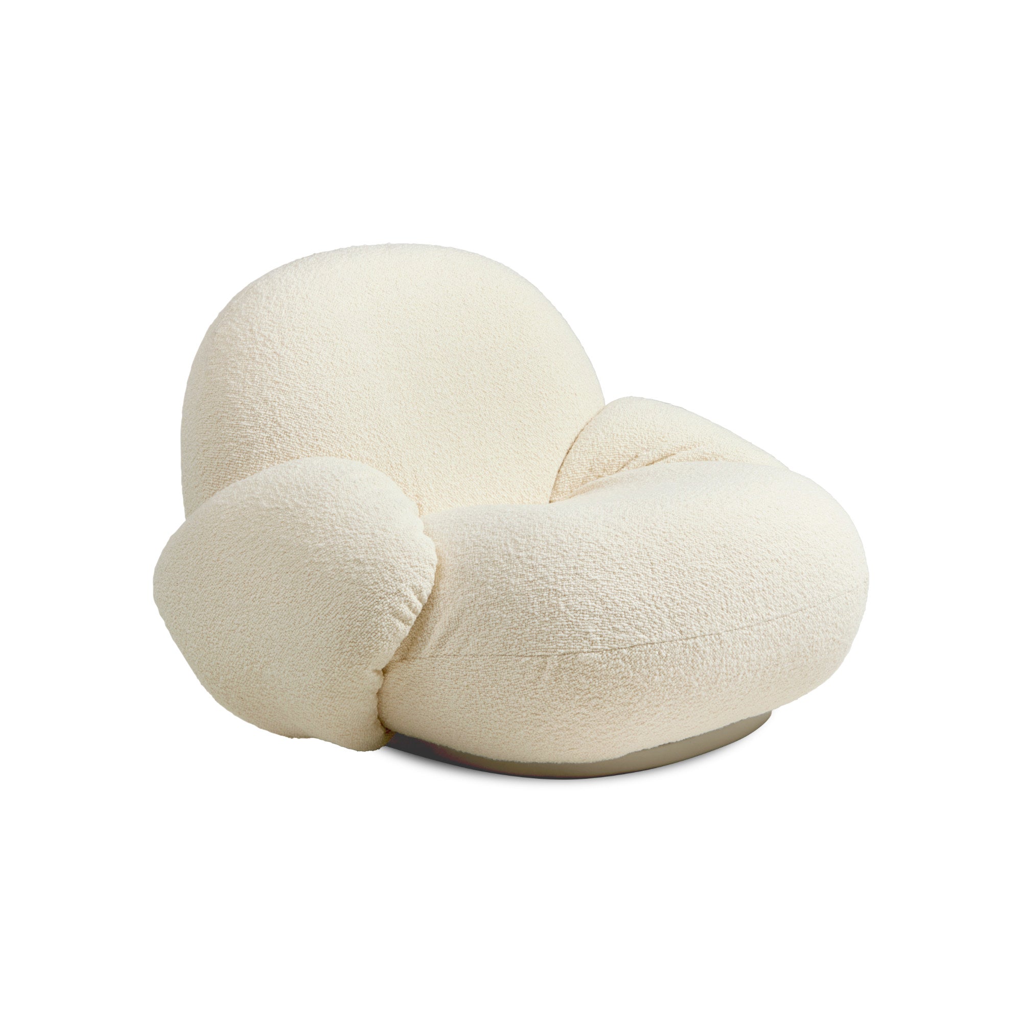 Pacha 24361 Swivel With Armrests Armchair - Pearl Gold / Fabric D (Karakorum 001)