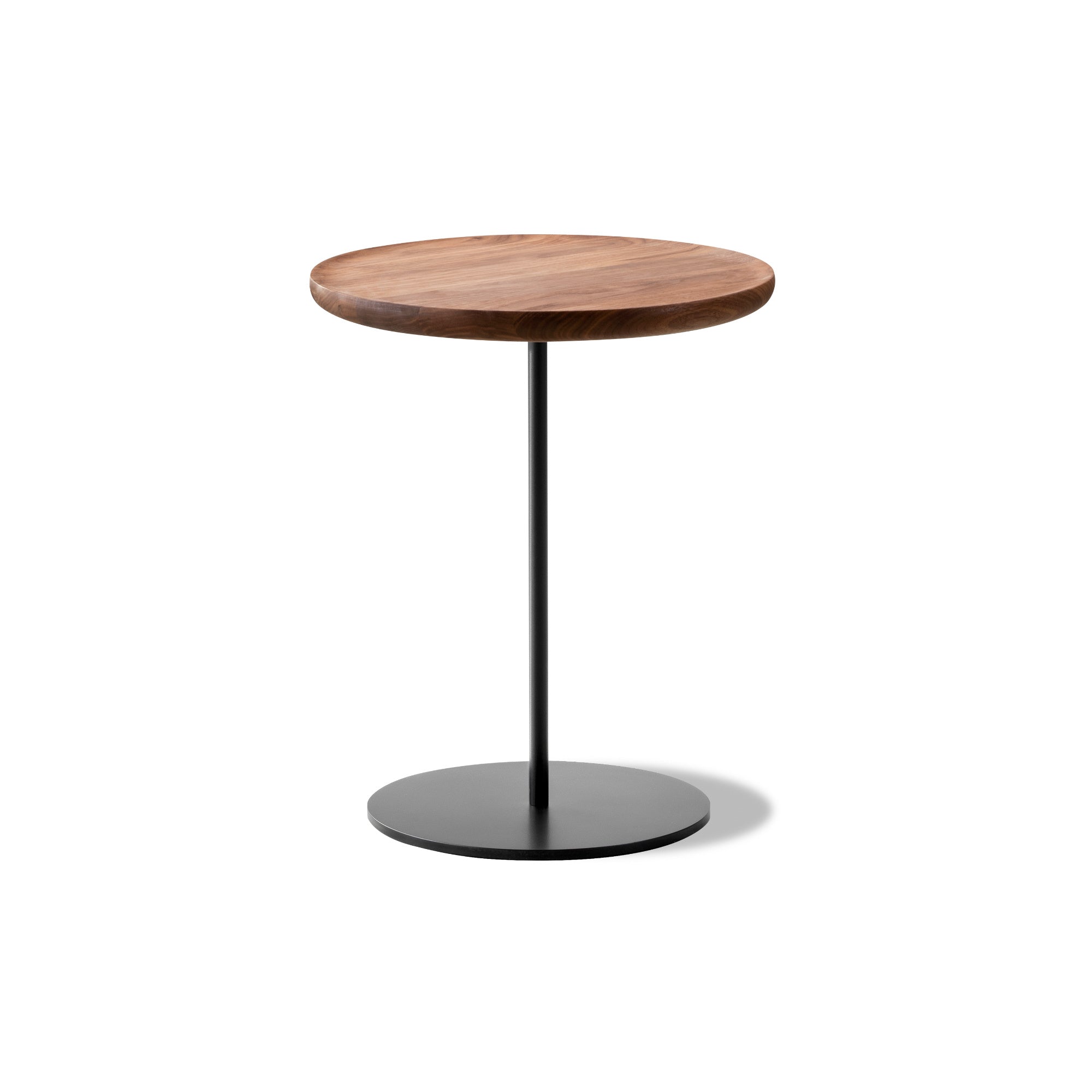 Pal 6751 Side Table - Black/Walnut Oiled-1