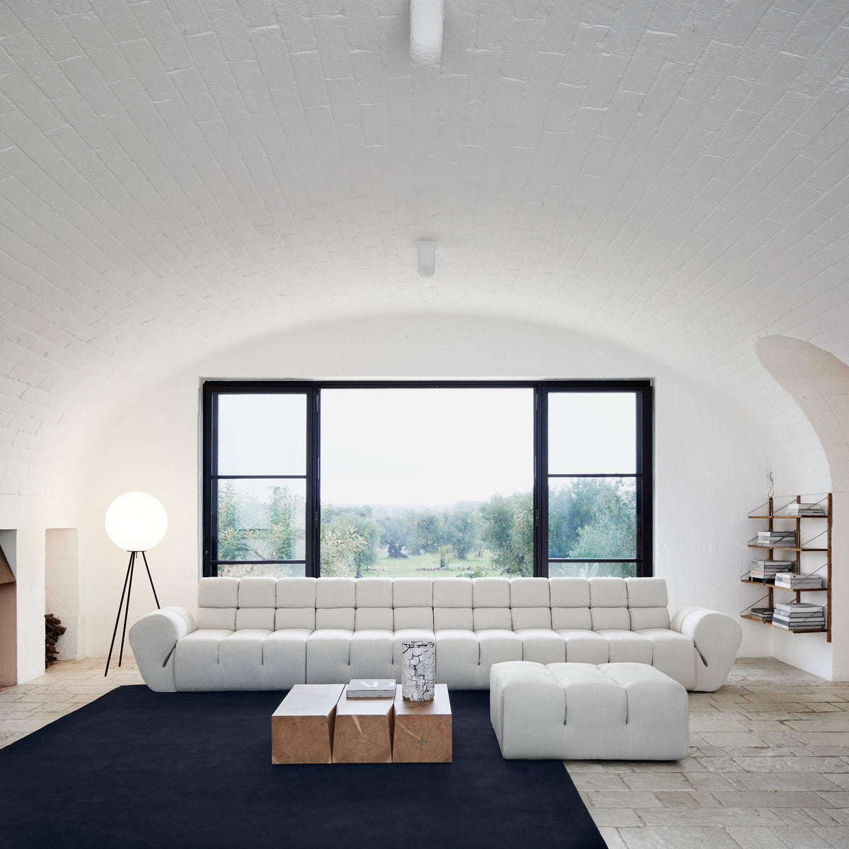 Palmo Sofa – 418x80 / Fabric (Fibris 03)-2