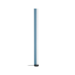 Parallel Tubes F01 Floor Lamp - Black/White/Blue