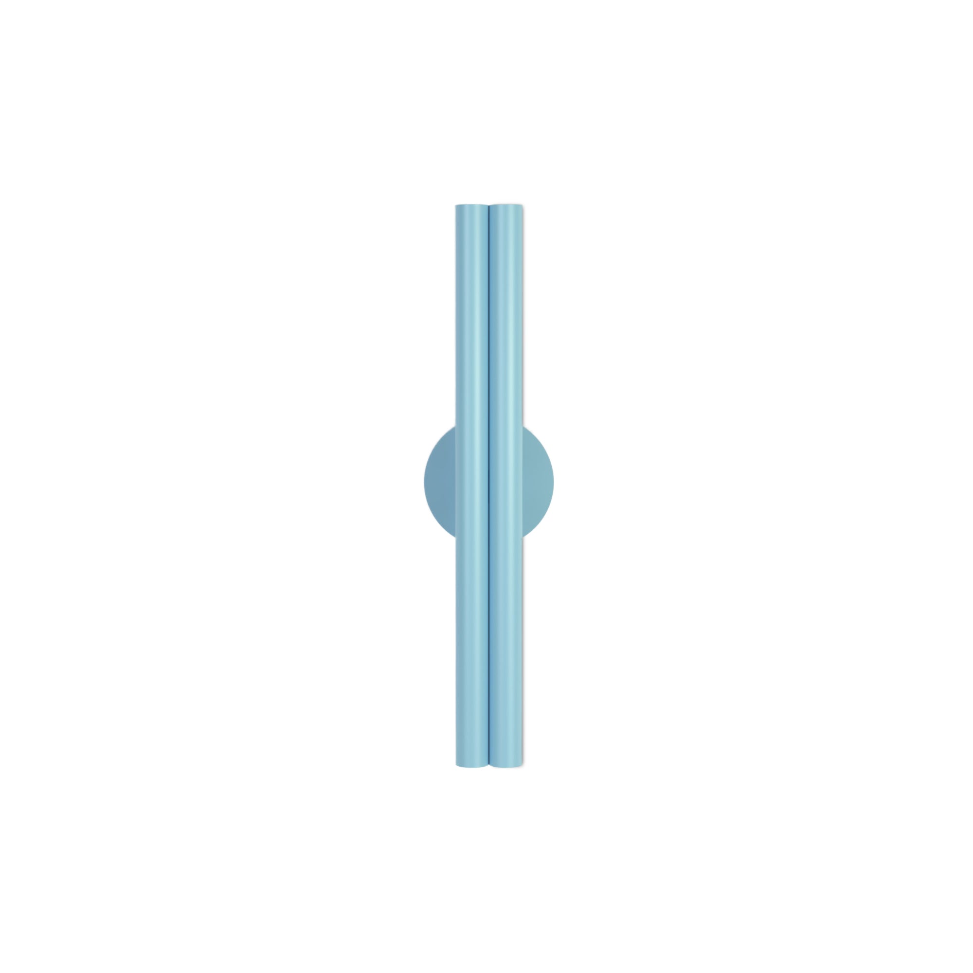 Parallel Tubes W01 Wall Lamp - Light Blue-1