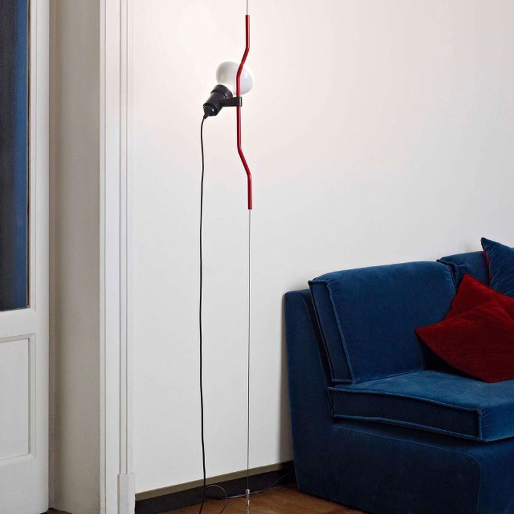 Parentesi Pendant Lamp - Red