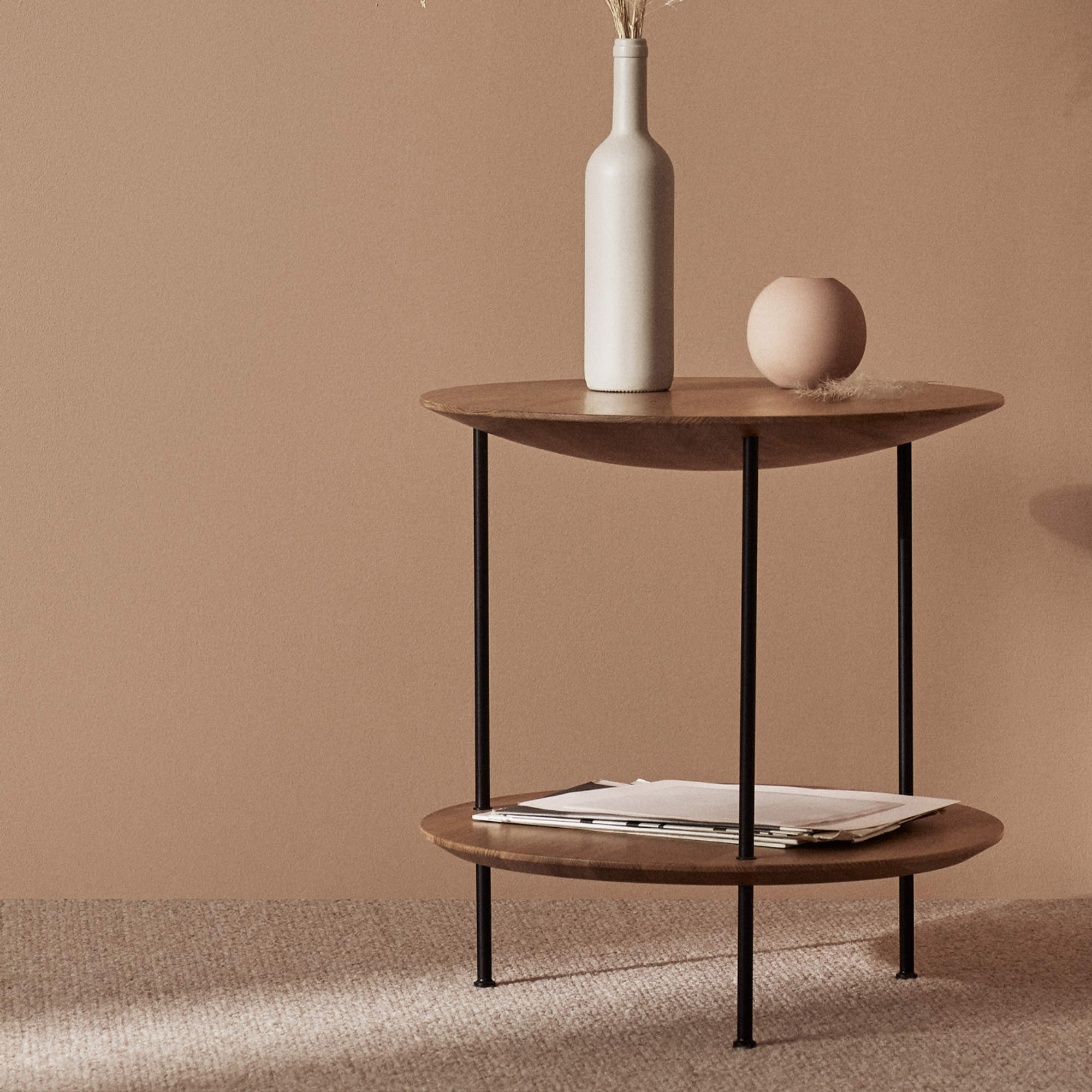 Pastille 50 Side Table - Pearl White Ral 1013/Light-4
