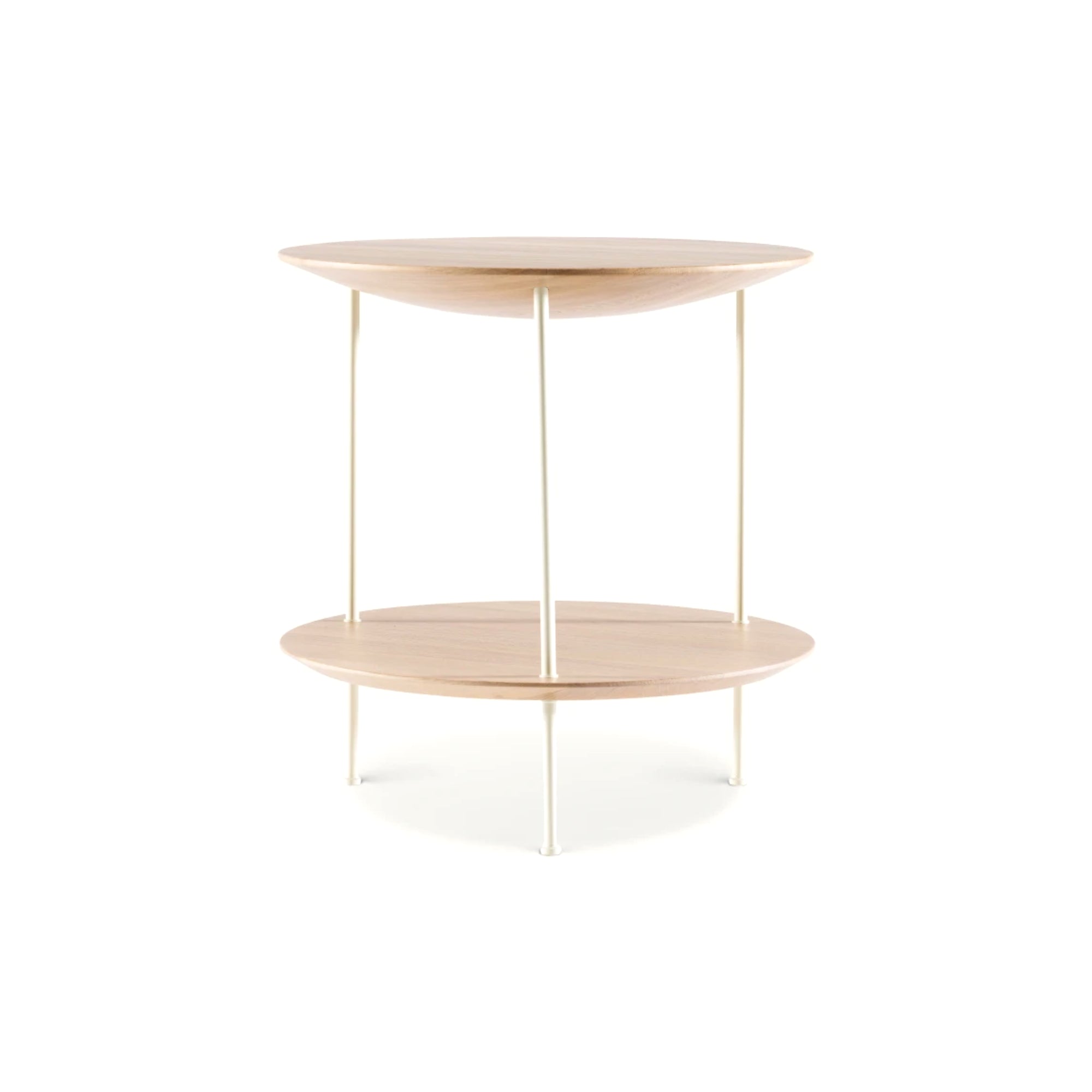 Pastille 50 Side Table - Pearl White Ral 1013/Light-1