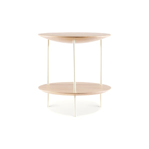 طاولة جانبية باستيل 50 - لون أبيض لؤلؤي Ral 1013/Light