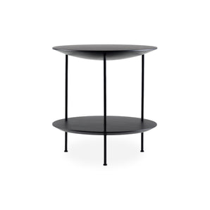 طاولة جانبية باستيل - بلوط أسود اللون