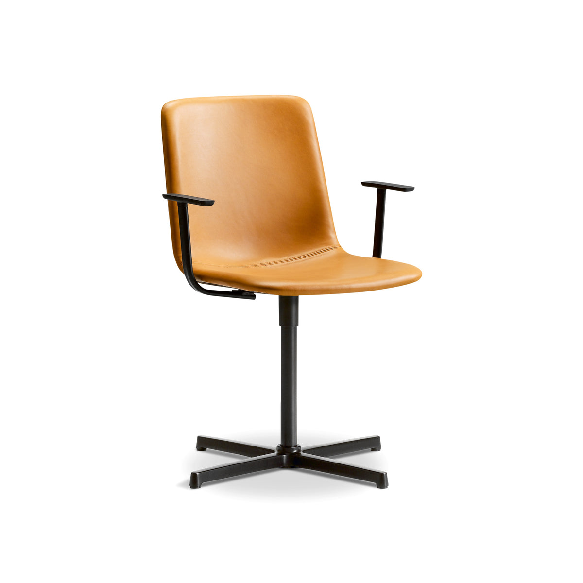 Pato Home Office Chair – 63x86.5 / Metal (Black) / Leather 3 (Max 95)-1