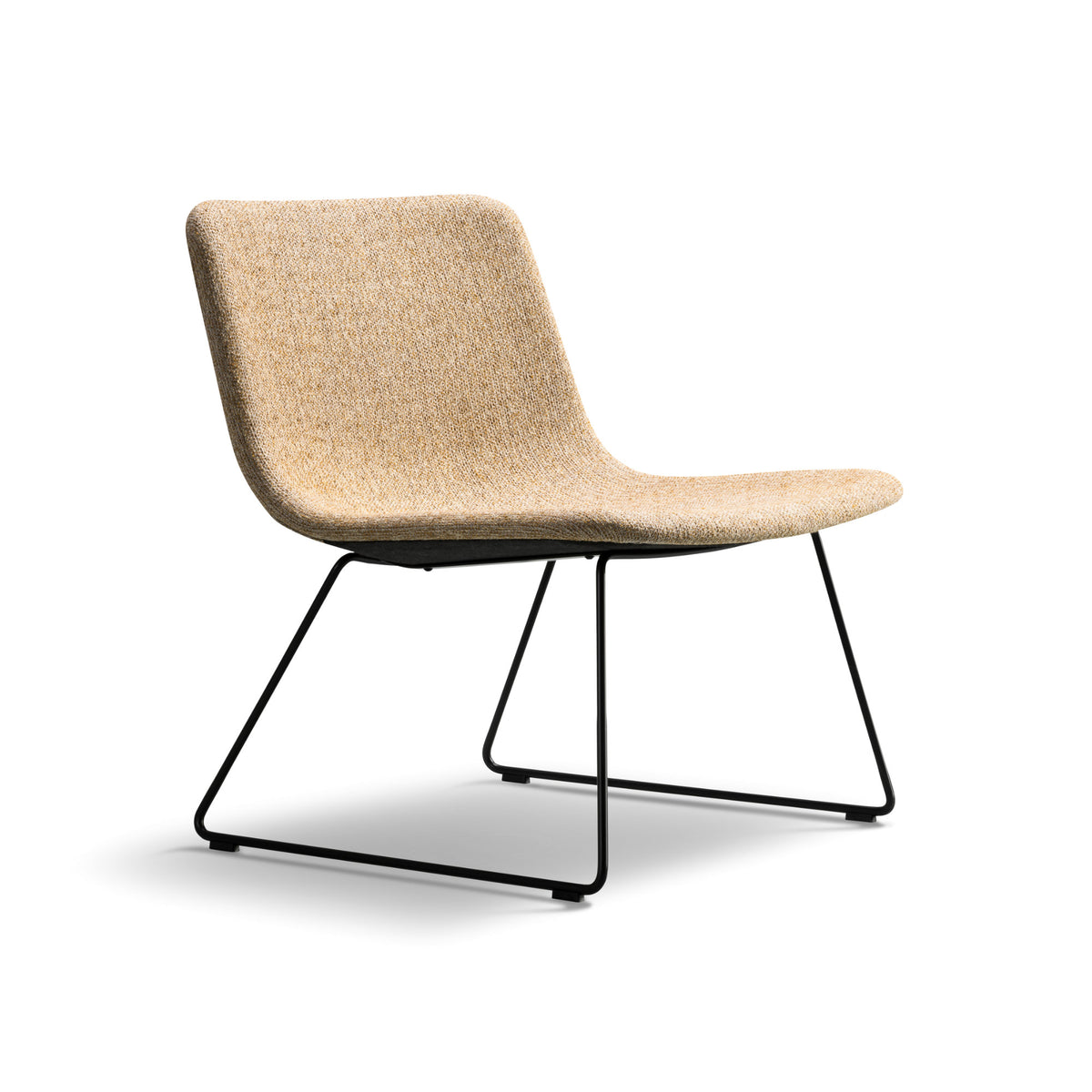 Pato Armchair – 63x72 / Metal (Black) / Fabric (Savanna 442)